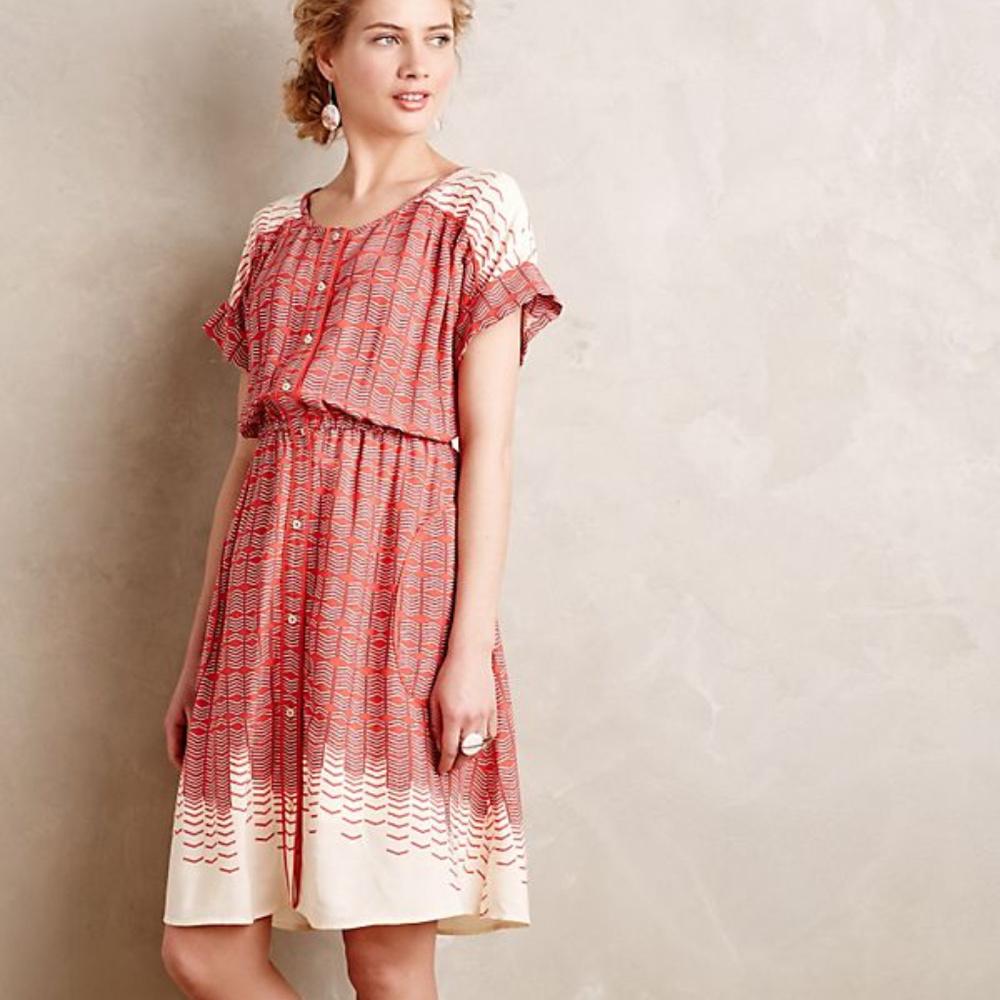 Anthropologie Veronia Shirtdress Size Small